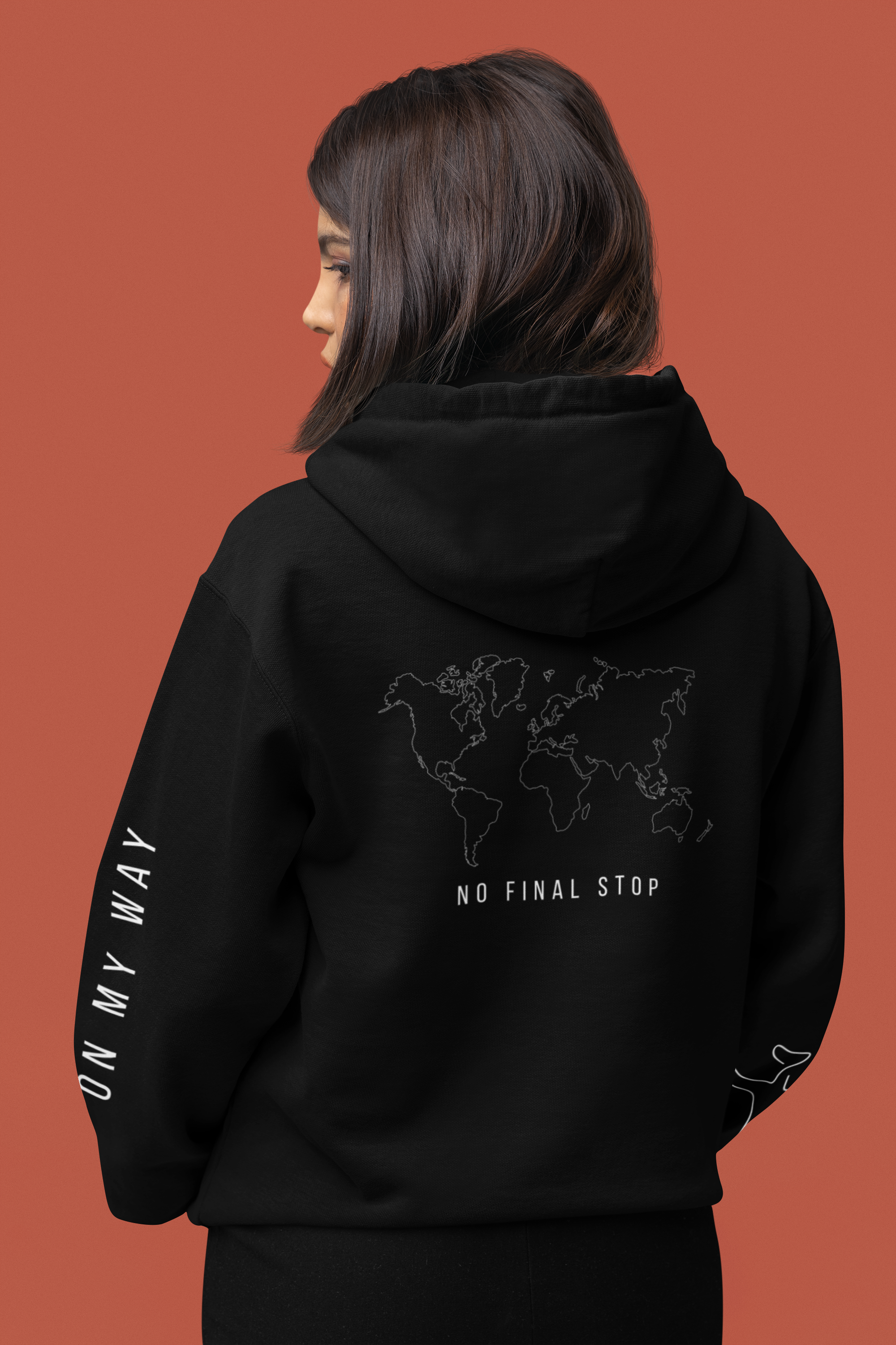 Oversized суитчър “No Final Stop”  (унисекс)