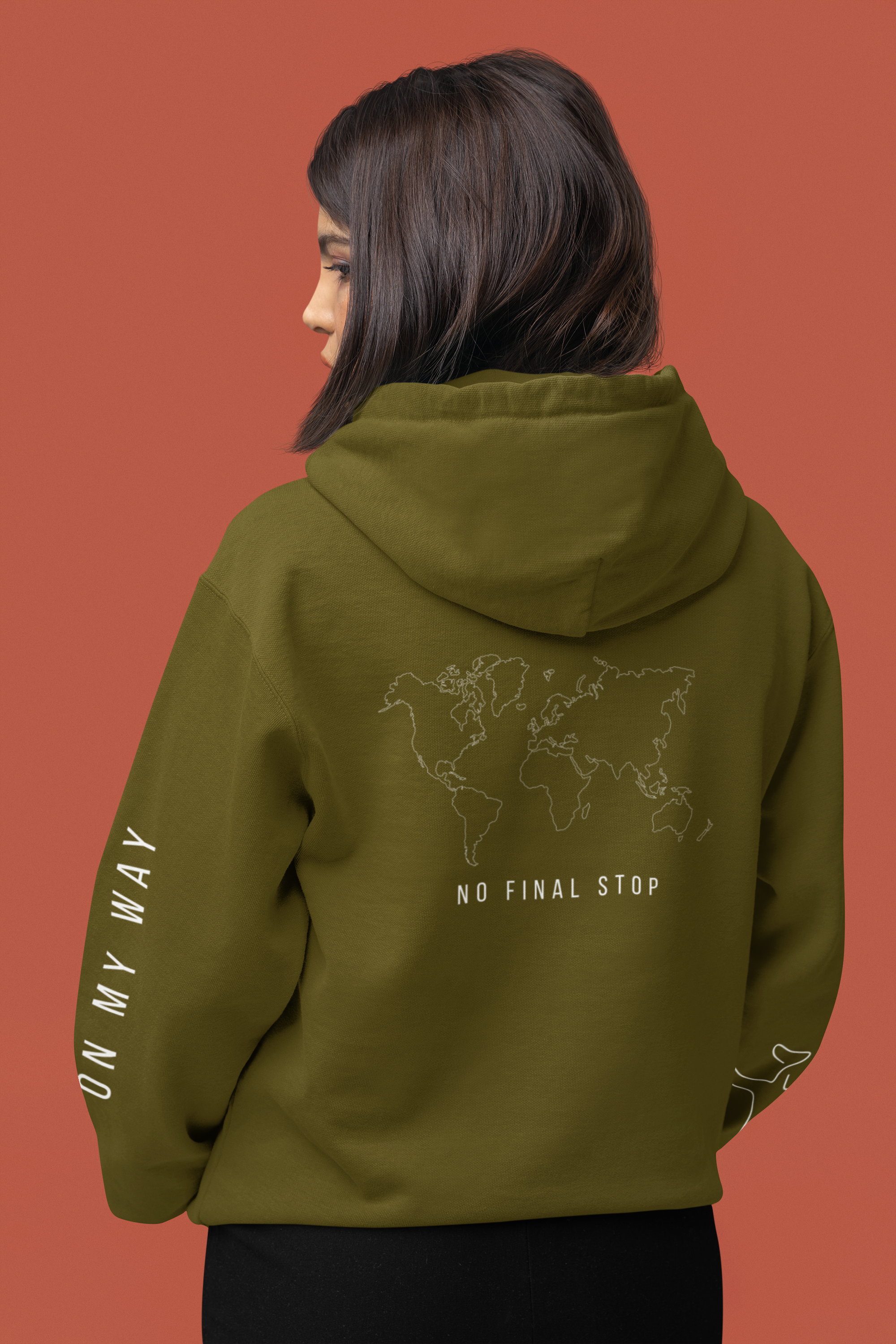 Oversized суитшърт “No Final Stop”  (унисекс)