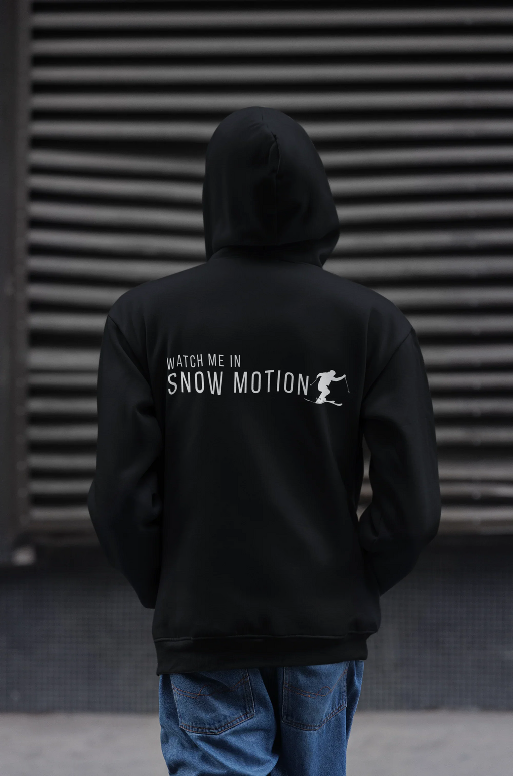 Oversized суитчър “Watch Me In Snow Motion” Ski edition  (унисекс)