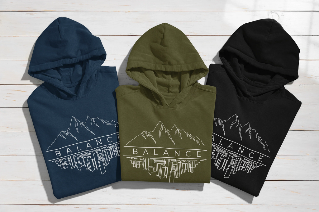 Oversized суитчър “BALANCE”  (унисекс)