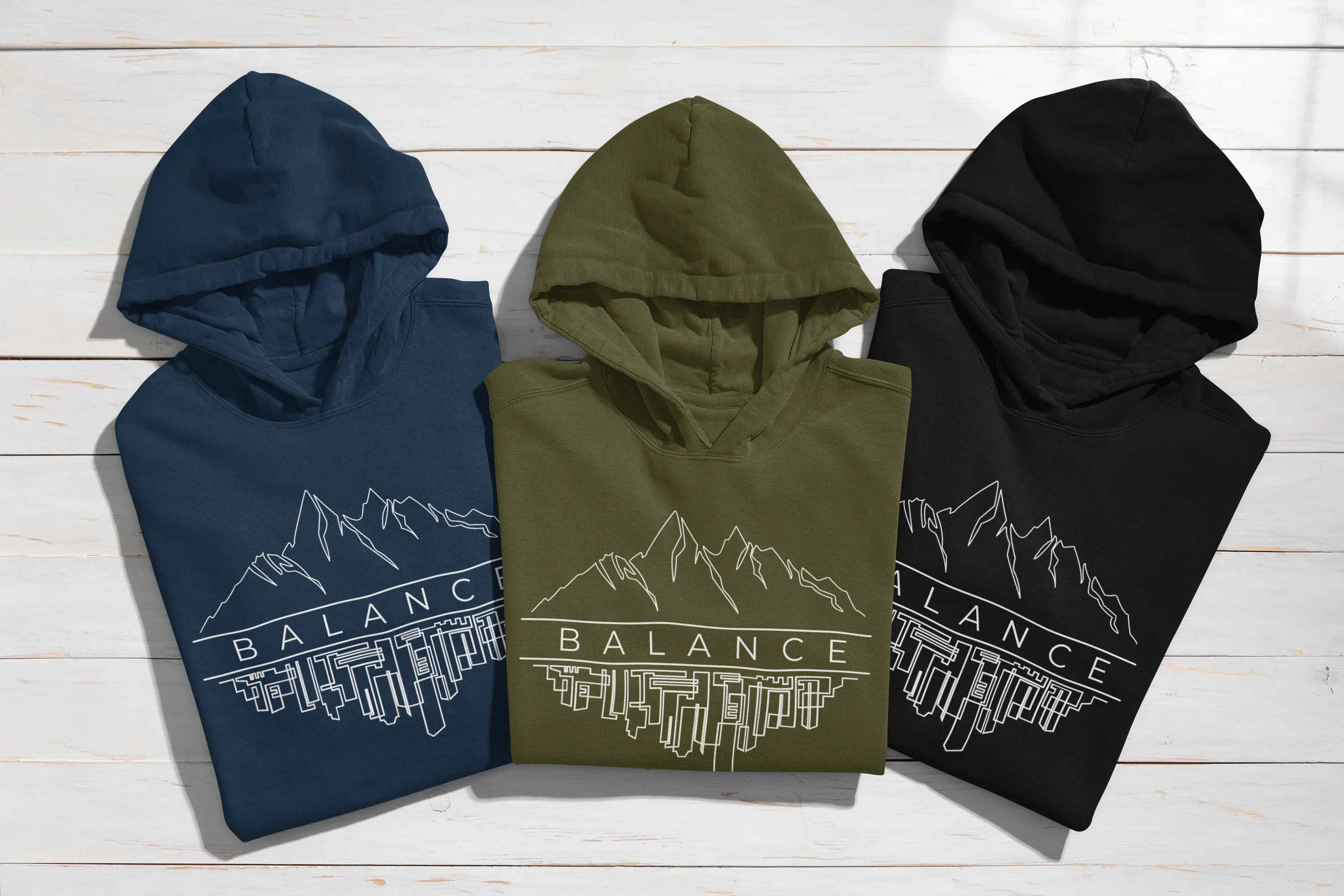 Oversized суитчър “BALANCE”  (унисекс)