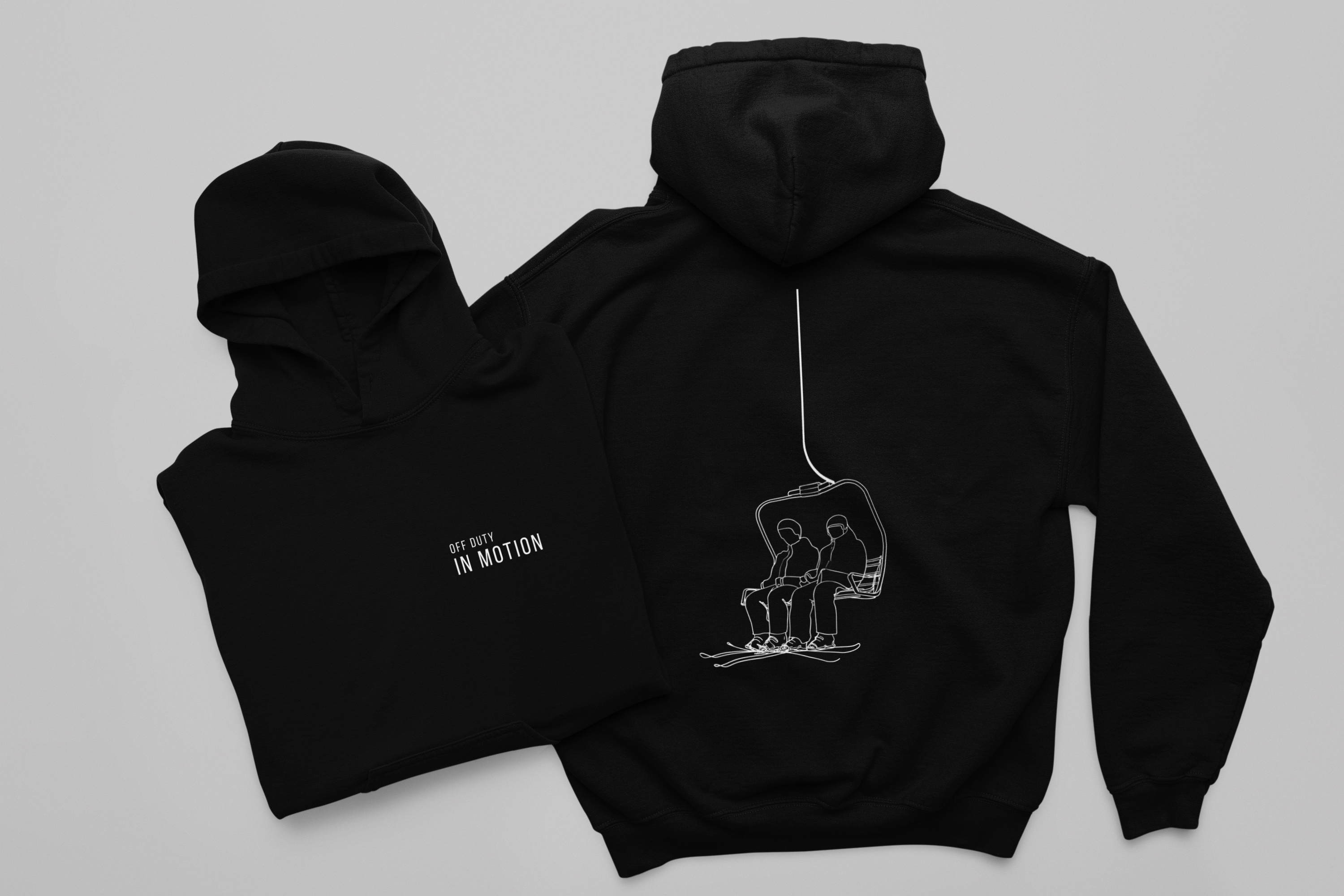 Oversized Суитчър "Uphill Silence" Ski edition (унисекс)