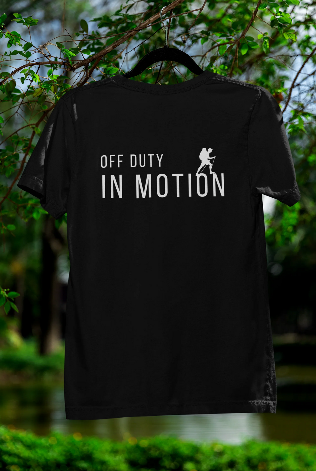 Тениска “Off Duty In Motion” — Hiking Edition (мъжка)
