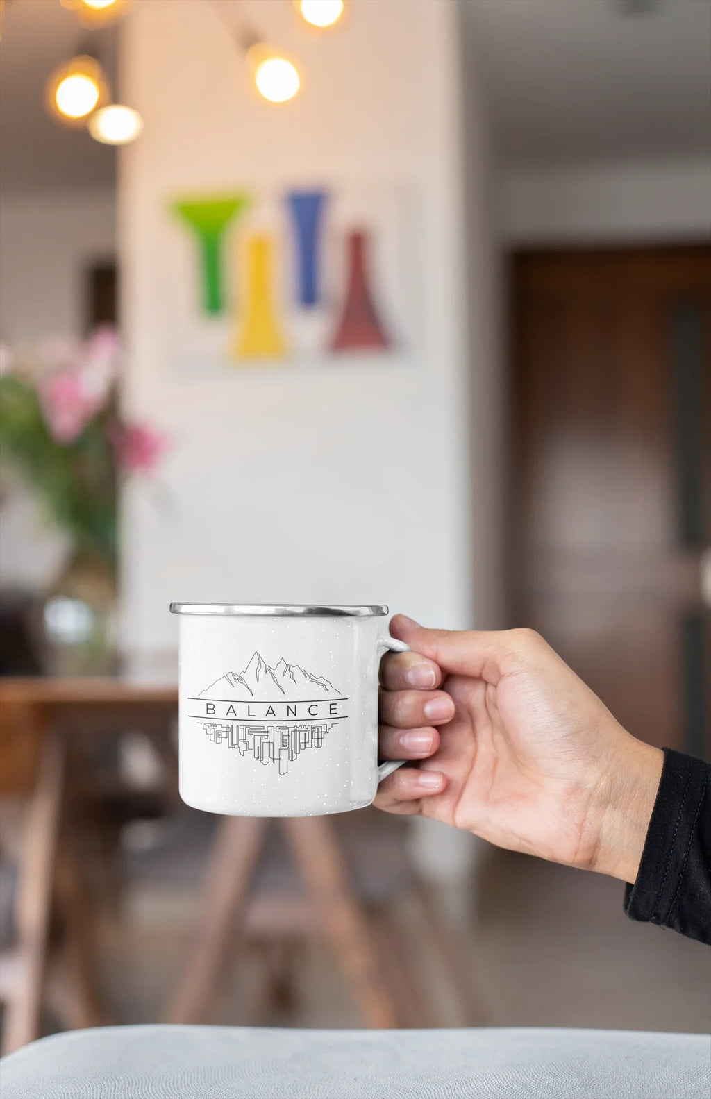 Емайлирано канче “BALANCE”