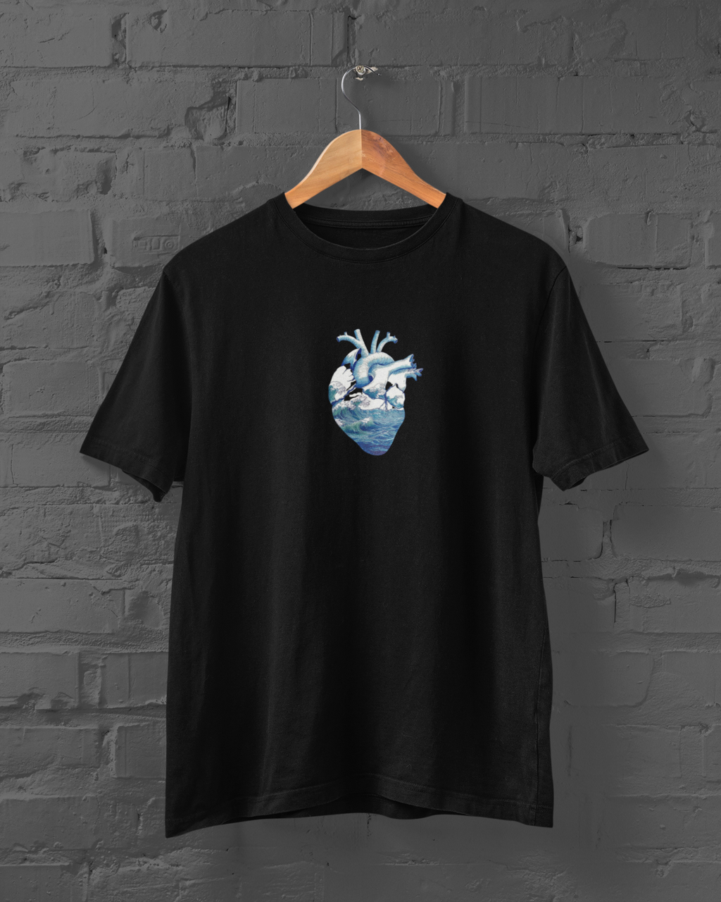 Тениска “Heart full of Waves” (мъжка)