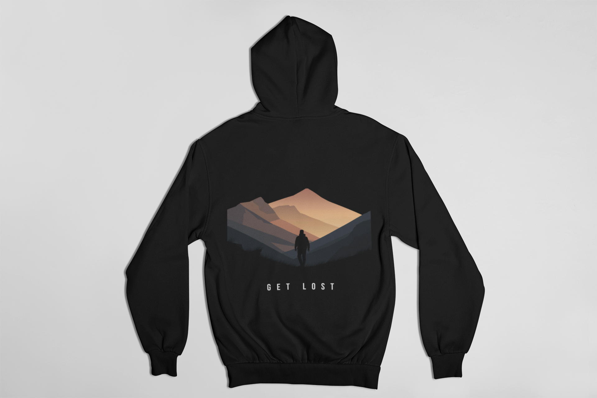 Oversized суитшърт “Get Lost” Hiking (унисекс)