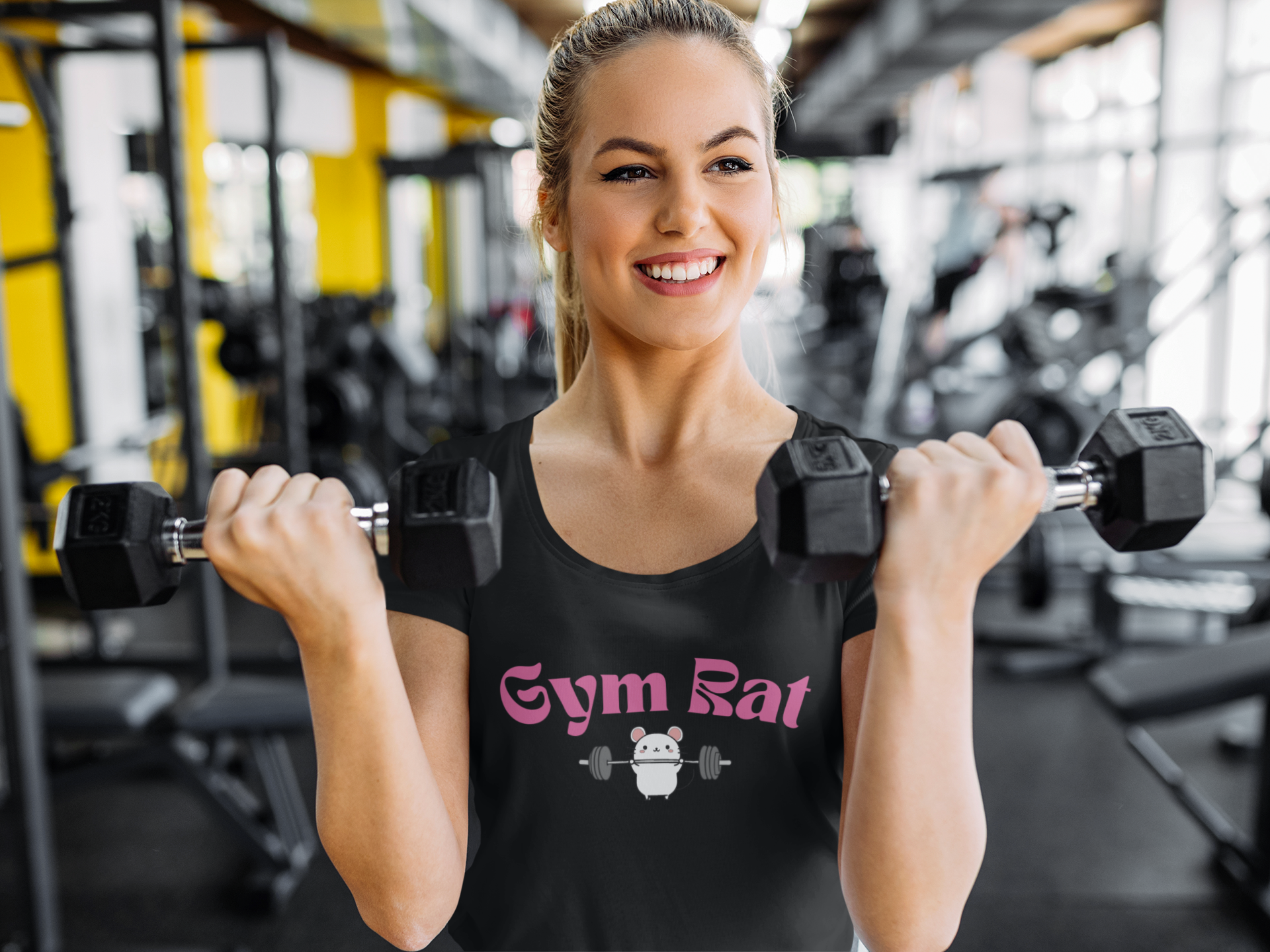 Тениска "Gym Rat" (дамска)