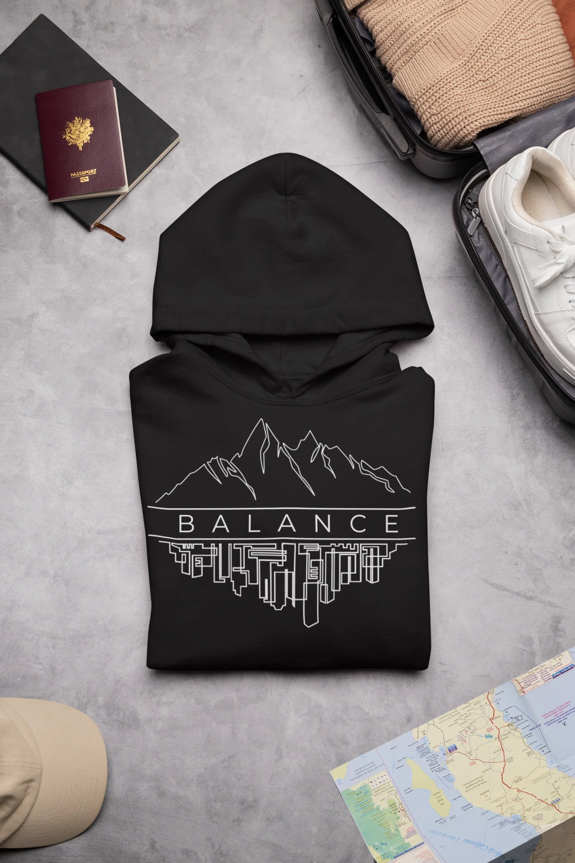 Oversized суитшърт “BALANCE”  (унисекс)