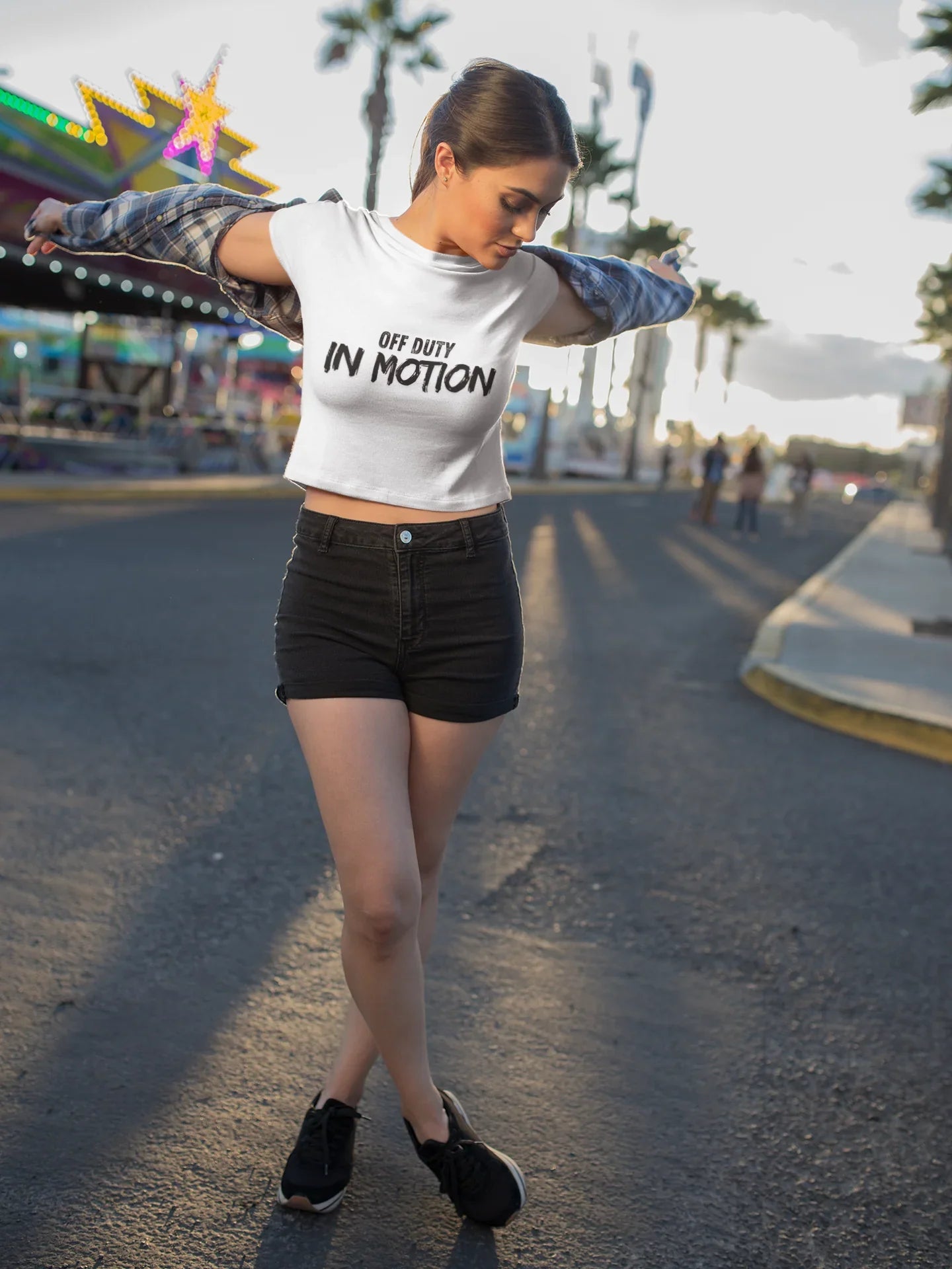 Crop top “Off Duty In Motion” (дамска)